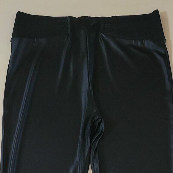 ASOS Design Leather Look Black Leggings - Picture 12 of 16